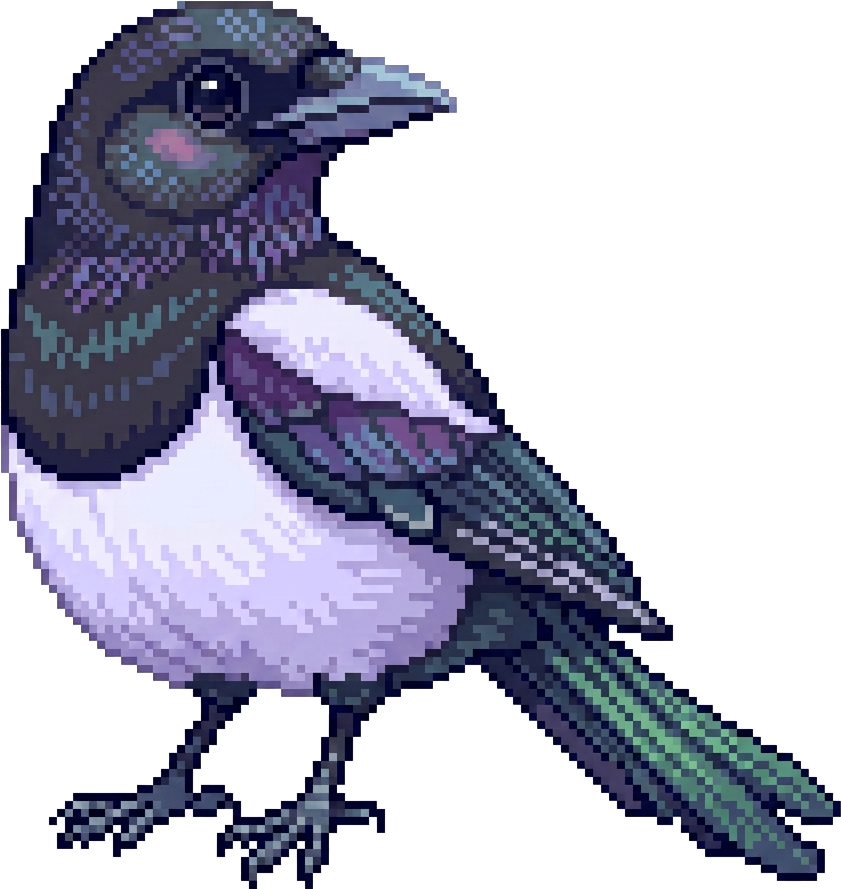 CacheMagpie logo
